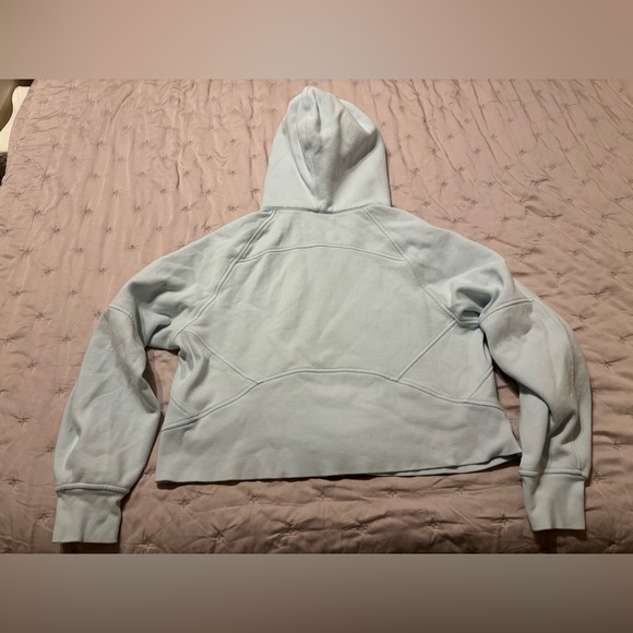Lululemon Scuba Oversized Full-Zip Hoodie XS/S sheer blue - Picture 2 of 14